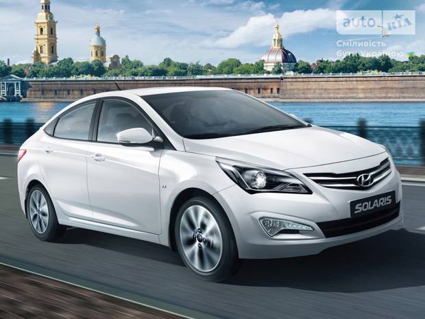 Hyundai Solaris I покоління (FL) Седан