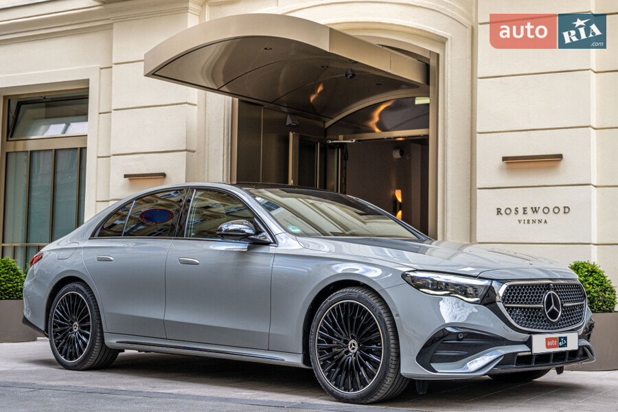 Новый  E-Class W214 седан - фото 4