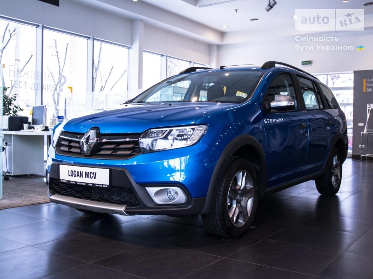 Renault Logan Stepway Ultramarine