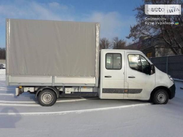 Renault Master груз. III покоління (FL) Борт-тент