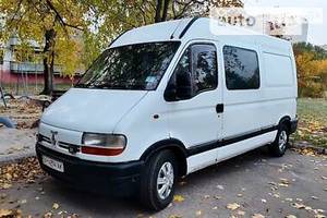 Renault master II поколение Фургон вантаж.-пас.