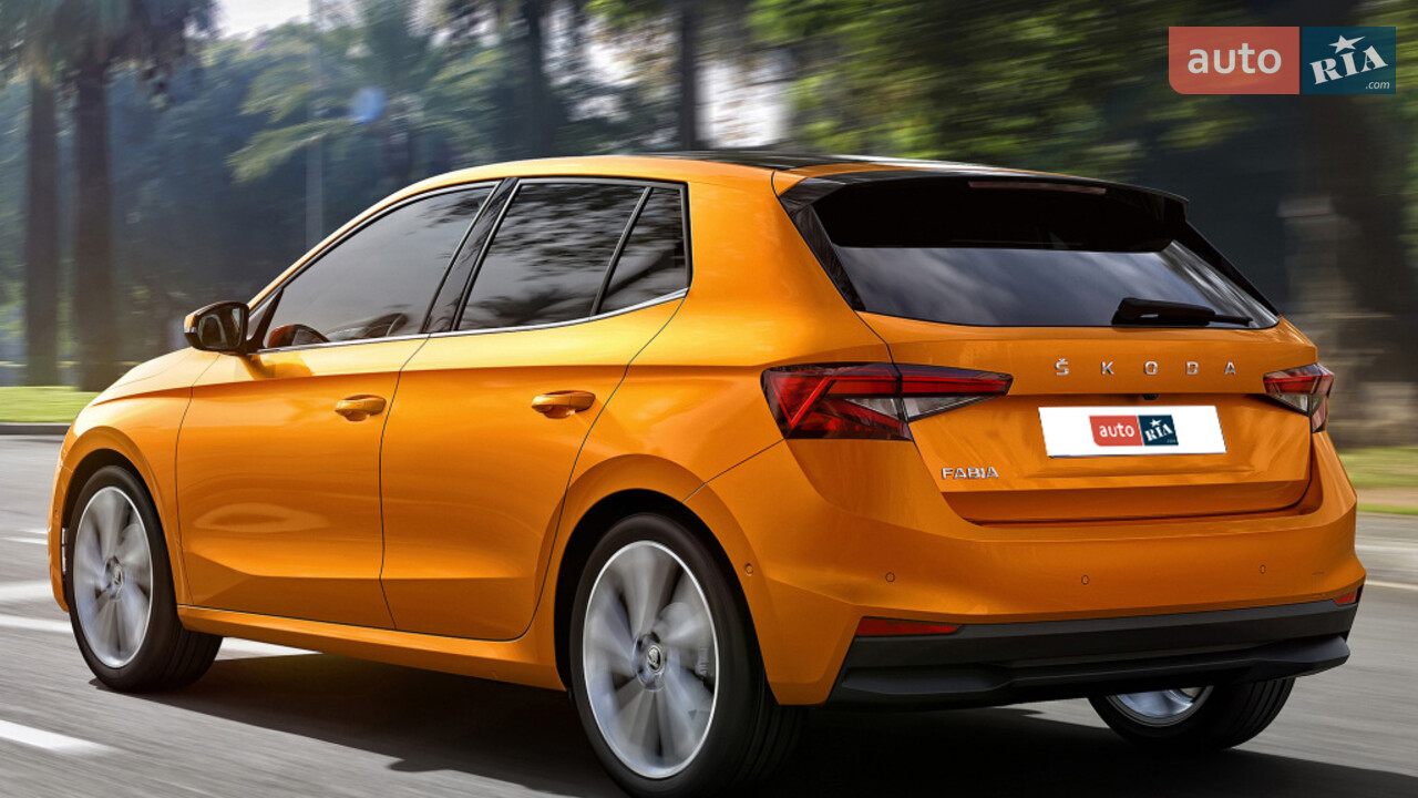 Новий Skoda Fabia 4 поколение хетчбек - фото 3