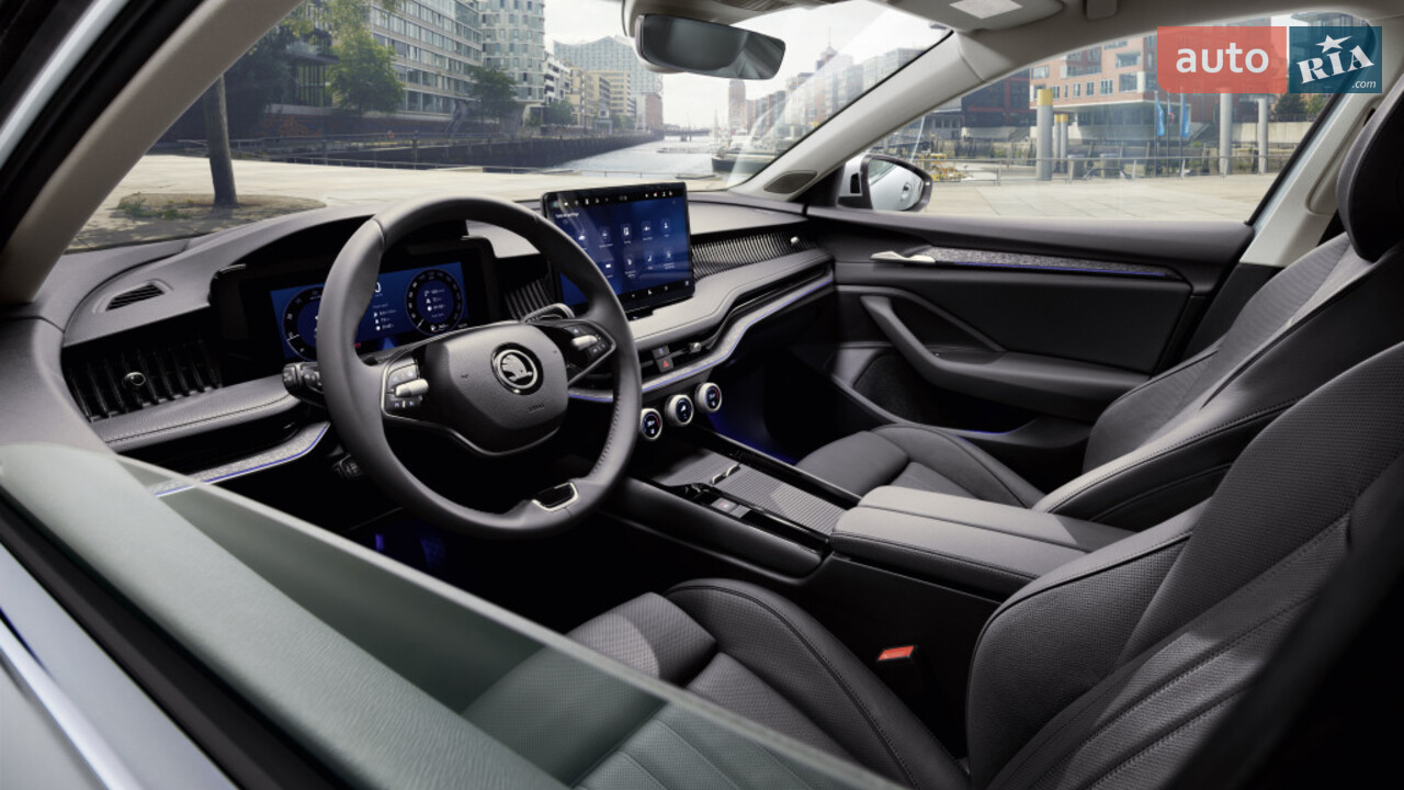Новий Skoda Superb 4 поколение ліфтбек - фото 11