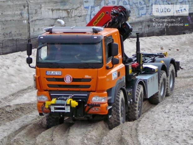 Tatra Phoenix I поколение Кран-манипулятор