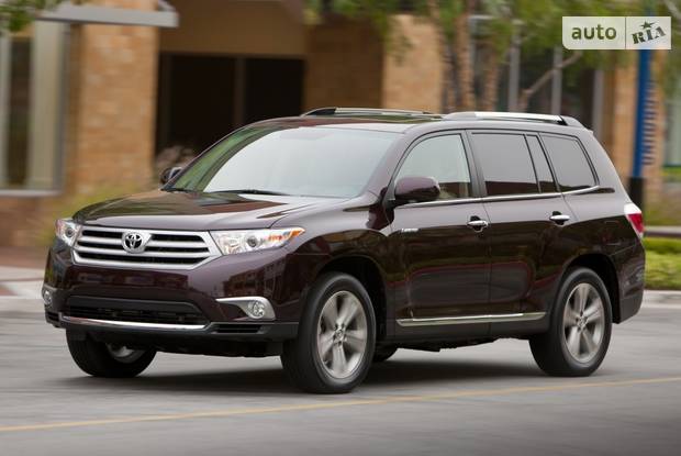 Технические характеристики Toyota Highlander (Тойота Хайлэндер) hyb CVT ( hp) 4WD 