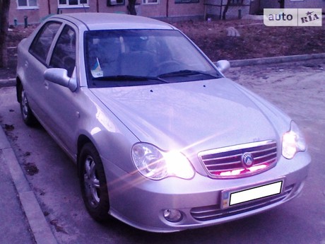 Geely CK 1.5 MT (94 л.с.) 2011