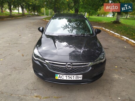 Opel Astra K 1.6D MT (110 л.с.) Start/Stop EcoFlex 2016