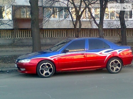 Хромированные накладки на ручки Peugeot 406