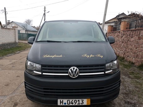 Volkswagen T6 (Transporter) груз 2017