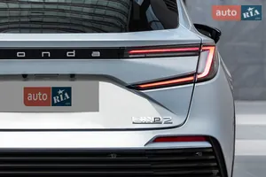 Фирменный почерк сзади - Новый Honda e:NP2 1 поколение кроссовер-купе