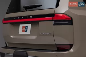 Позади - как печать статуса - Новый Lexus GX 3 поколение внедорожник