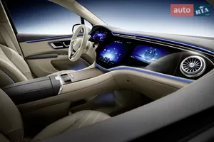 Когда дисплей – часть дизайна - Новый Mercedes-Benz EQS SUV X296 кроссовер