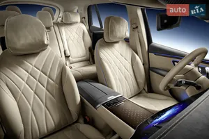 Первый класс - Новый Mercedes-Benz EQS SUV X296 кроссовер