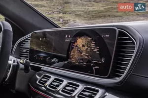  Широкоформатная навигация - Новый Mercedes-Benz GLE-Class Coupe C167 (FL) кроссовер-купе