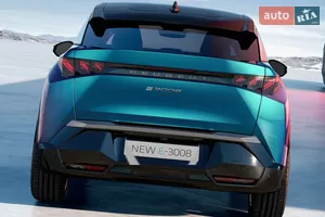 Световая подпись - Новый Peugeot e-3008 1 поколение кроссовер-купе