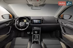Стильний та сучасний інтер'єр - Новий Skoda Karoq 1 поколение (FL) кросовер