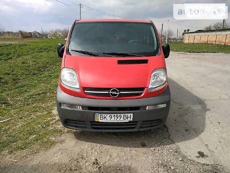 Opel Vivaro груз. 2004