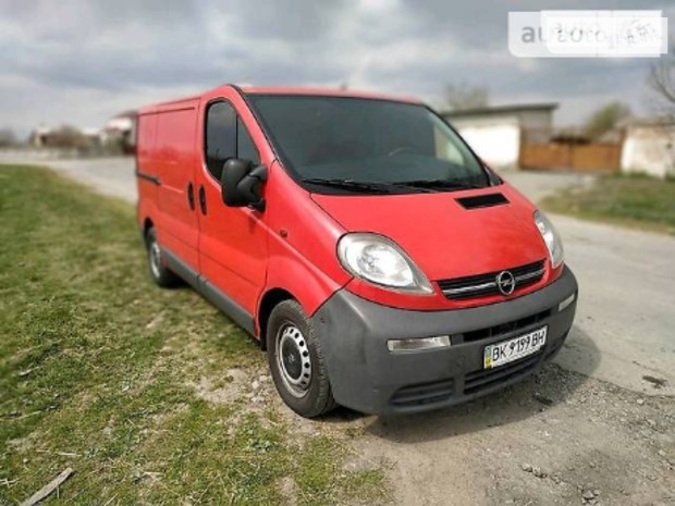 Opel Vivaro груз.