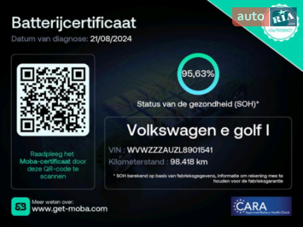 Volkswagen e-Golf