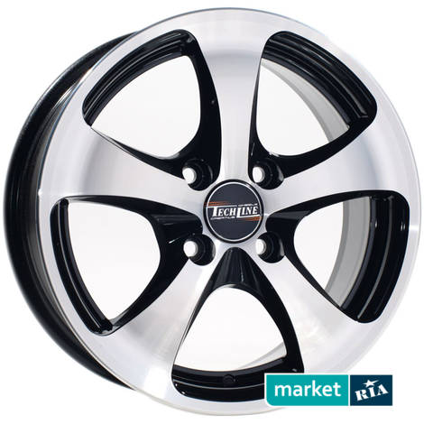 Диски  Tech Line 403 (R14 W5.5 PCD5x100 ET35 DIA57.1): фото