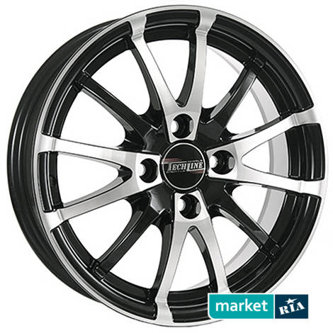 Диски  Tech Line 420 (R14 W5.5 PCD4x100 ET35 DIA67.1): фото