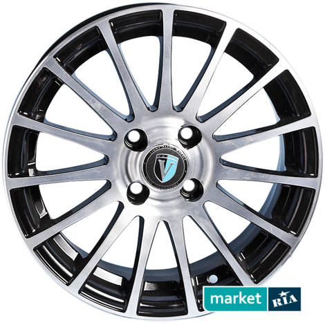 Диски  Tech Line 1507 V (R15 W6 PCD4x100 ET38 DIA67.1): фото