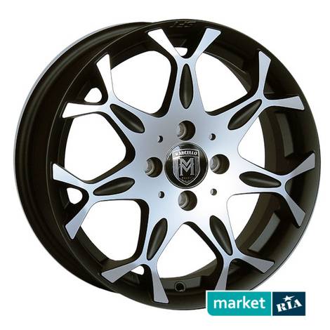 Литые легкосплавные диски  Marcello Wheels 7045 (R15 W6 PCD4x100 ET38 DIA54.1): фото