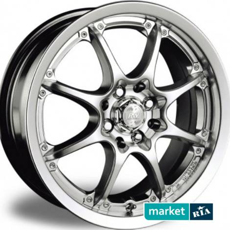 Литые легкосплавные диски  Racing Wheels H-113 (R15 W6.5 PCD4x100/114.3 ET35 DIA73.1): фото