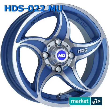 Литые легкосплавные диски  HDS 022 (R13 W5.5 PCD4x98 ET12 DIA58.6): фото