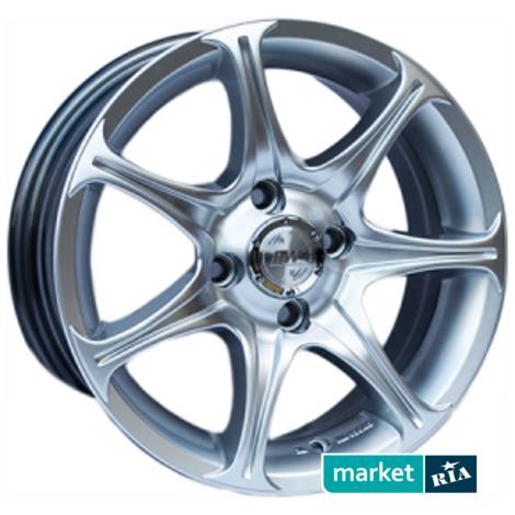 Литые легкосплавные диски  Racing Wheels H-134 (R14 W6 PCD4x114.3 ET35 DIA73.1): фото