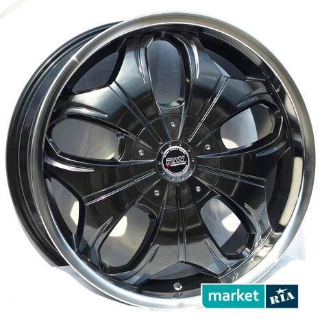 Литые легкосплавные диски  Racing Wheels H-377 (R20 W8.5 PCD6x139.7 ET15 DIA108.2): фото