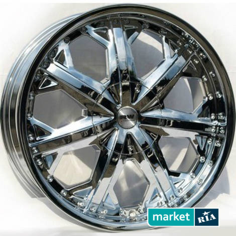 Литые легкосплавные диски  Racing Wheels H-378 (R20 W8.5 PCD6x139.7 ET15 DIA110.5): фото