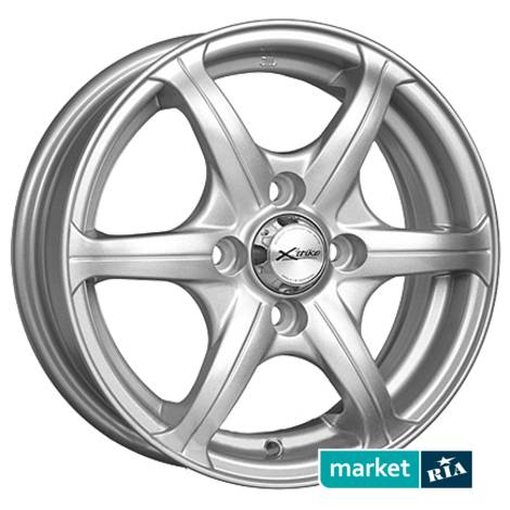 Литые легкосплавные диски  X'trike X-101 (R13 W5 PCD4x100 ET35 DIA67.1): фото