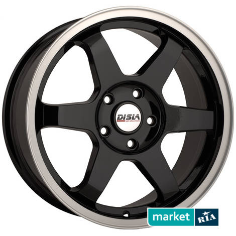 Литые легкосплавные диски  Disla JDM (R17 W7.5 PCD5x100 ET45 DIA72.6): фото