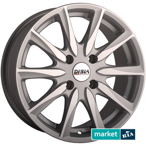 Литые легкосплавные диски  Disla Raptor (R16 W7 PCD5x100 ET38 DIA57.1): фото