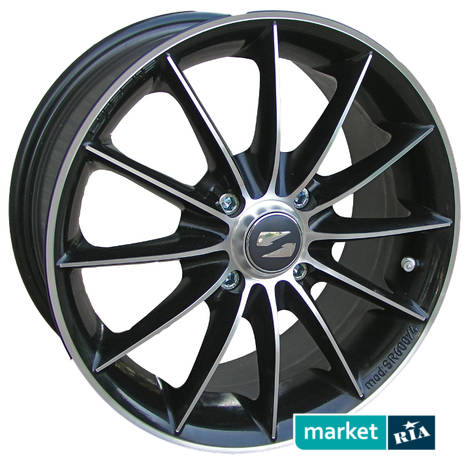 Литые легкосплавные диски  Stilauto SR 600 (R15 W6.5 PCD4x100 ET38 DIA67.1): фото