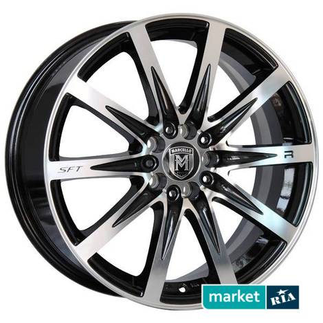 Литые легкосплавные диски  Marcello Wheels 7038 (R17 W7.5 PCD5x100 ET38 DIA73.1): фото