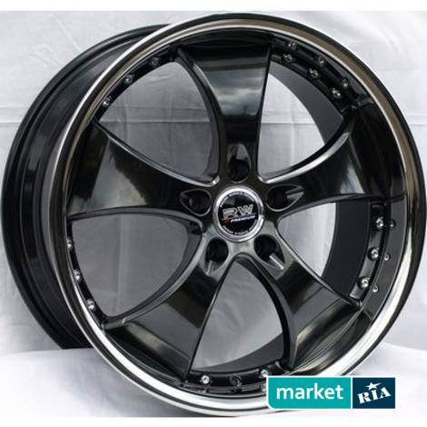 Литые легкосплавные диски  Racing Wheels H-365 (R19 W9 PCD5x112 ET45 DIA73.1): фото