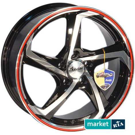 Литые легкосплавные диски  Advanti VV128 (R15 W6.5 PCD5x112 ET40 DIA73.1): фото