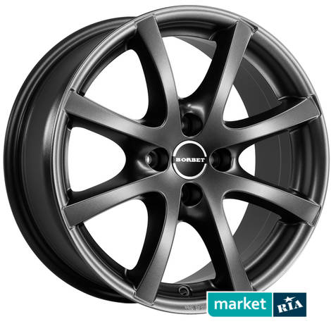 Литые легкосплавные диски  Borbet A148 (R15 W5.5 PCD4x100 ET45 DIA64.1): фото