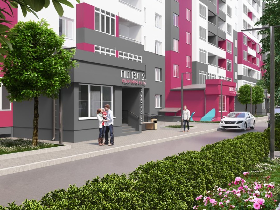 ЖК Caramel Residence Луцьк вул. Конякіна, 3А, 3Б, 3В, 3Г  - фото 2