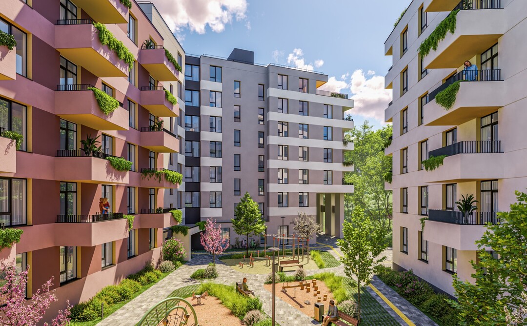 Затишний квартал MHouse Шевченківський,Львів вул. Миколайчука, 17  - фото 1