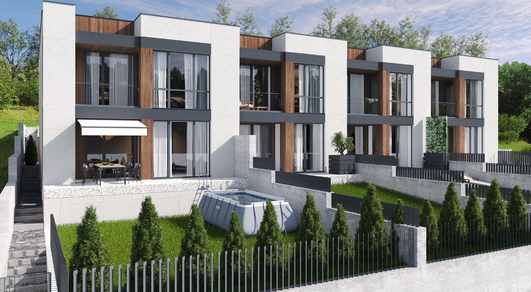 Таунхауси Panorama Heights Ужгород вул. Берегівська - фото 1