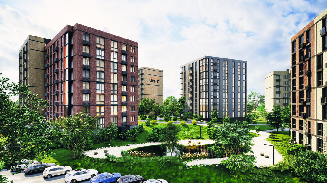 ЖК Vodogray UN1T Шевченківський,Чернівці бул. Буковинського віча, 4  - фото 3