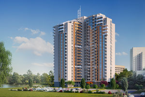 Планування 3-кімнатної квартири в ЖК Lake House, 95.65 м² Планування 3-кімнатної квартири в ЖК Lake House, 95.65 м²
