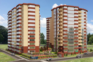 Планування 1-кімнатної квартири в ЖК Нова Європа, 50.3 м² Планування 1-кімнатної квартири в ЖК Нова Європа, 50.3 м²