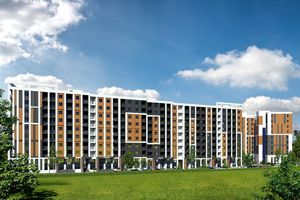 Планування 2-кімнатної квартири в ЖК Кельце, 62.27 м²