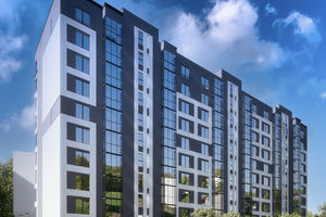 Планировка 2-комнатной квартиры в ЖК Молодежный, 68.57 м²