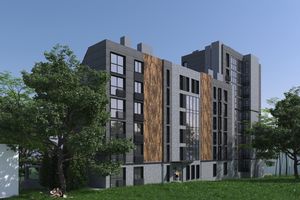 Планування 3-кімнатної квартири в ЖК Фордевінд , 79.8 м²