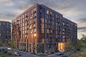 Планировка 1-комнатной квартиры в ЖК Vodogray UN1T, 42.08 м²